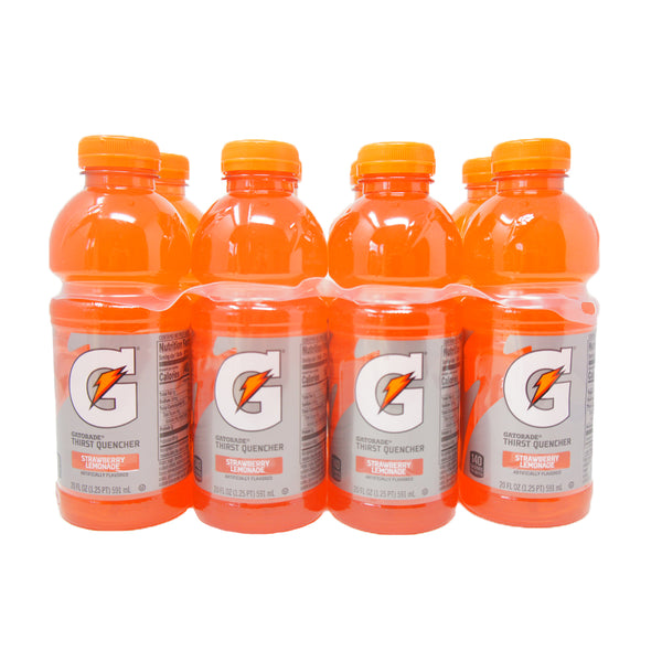  Gatorade Series 02 Perform Strawberry Lemonade, 20 oz 8 pack :  Grocery & Gourmet Food