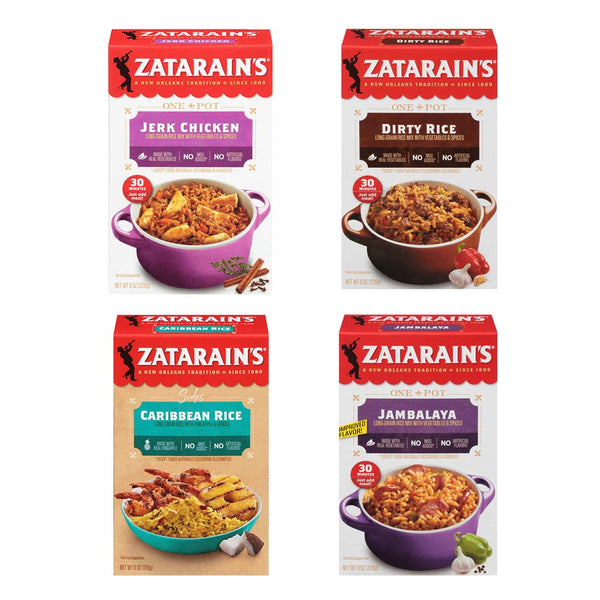  Zatarain's Long Grain Flavored Rice, Caribbean Rice