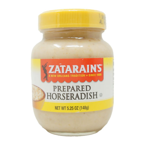 Zatarain's Prepared Horseradish, Non-GMO Kosher, 5.25 OZ Jar