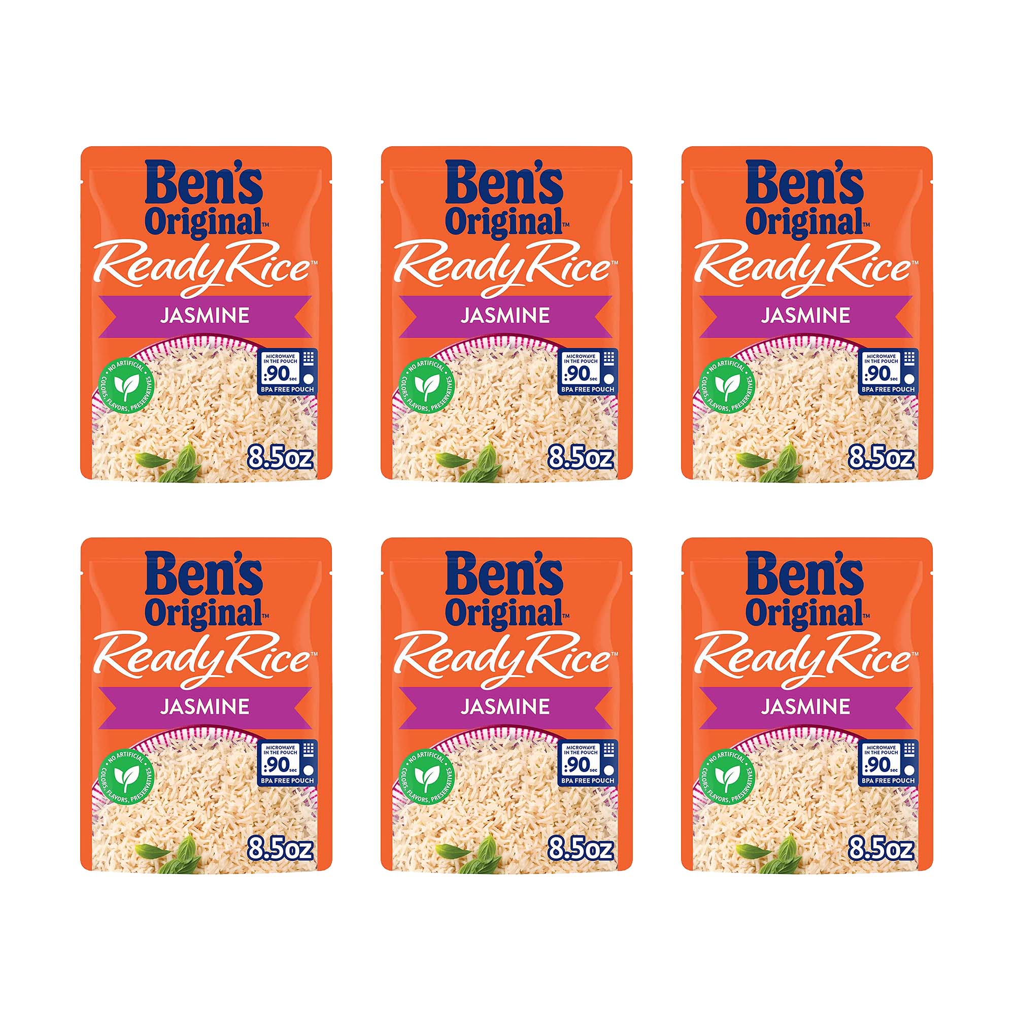 Ben's Original Ready Rice - Jasmine, 6 pk./8.5 oz.